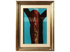 Alfio Rapisardi, Christ, oil on canvas