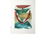 Primo Conti, Without title 1982, lithography
