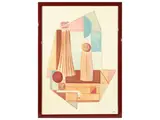 Mario Tozzi, Composition, screen printing