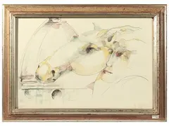 Personages by Alfio Rapisardi, three lithographs, offered Apr 2025