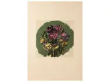Ennio Morlotti, Naked and flowers, three lithographs