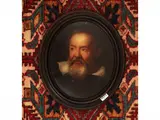 Vittorio Pozzi, Portrait of Galileo Galilei, oil on oval panel