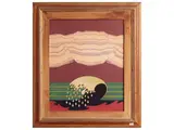 Roberto Ciabani, Composition 1974, oil on canvas