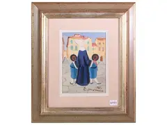 Monachina 1984 by Rodolfo Marma, Oil on a textured cardboard, offered Mar 2025