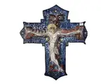 Angelo Biancini, Crocefix in enamelled terracotta