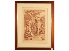 Ceres and Phytalus, by Salvator Rosa by Carlo Antonini, etching from a drawing by Salvator Rosa, offered Feb 2025