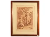 Carlo Antonini, Ceres and Phytalus, by Salvator Rosa, etching from a drawing by Salvator Rosa