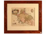 Matthäus Merian, State of the Church with Tuscany, Copper engraving