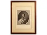 Paolo Toschi, Portrait of Leopold II of Tuscany, etching