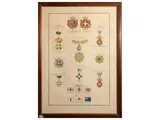 Stemmi delle RR. Case che regnarono nelle Due Sicilie by Antonio Zuccagni Orlandini, two color lithographs, offered Feb 2025