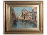 Egidio Tonti, Civil Hospital, Venice, oil on panel