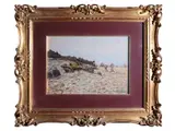 Gino Romiti, Glimpse of the beach 1937 XV, oil on panel