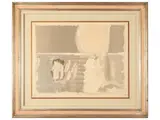 Bruno Saetti, Composition 1970, lithograph