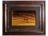 Giovanni Acci, Lonely tree, oil on canvas cardboard