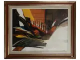 Fernando Farulli, Composition, oil on canvas