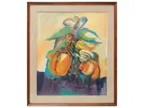 Roberto Ciabani, Composition, oil on canvas