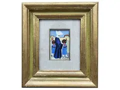 Monachina 1982 by Rodolfo Marma, oil on canvas cardboard, offered Dec 2024