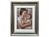 Ermanno Toschi, Maternity, oil on masonite