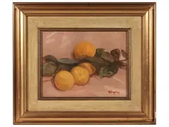 Study by Kaki 1976 by Mario Rognini, oil on panel, offered Dec 2024