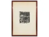 Luisa Bertani, Whole scene, engraving