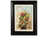 Sergio Scatizzi, Rose, oil on hardboard
