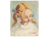 Gino Paolo Gori, Laura, oil on cardboard