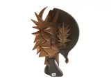 Gianni Dova, Attic Warrior, sculpture cast in lost wax bronze