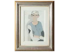 House painter 1971 by Bruno Paoli, oil on canvas cardboard, offered Dec 2024