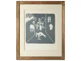 Venturino Venturi, Composition, lithograph