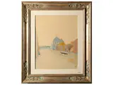 Renato Borsato, Venice Grand Canal, oil on canvas