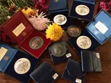 Rossella by Pietro Annigoni, series of five silver medals, offered Nov 2024