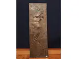 Pietro Annigoni, Female nude, bronze bas-relief