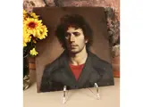 Romano Stefanelli, Autoritratto, oil on hardboard