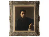 Antonio Bueno, Self-portrait 1942-1943, oil on canvas