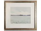 Antonio Ciccone, Long Island 1977, oil on canvas cardboard