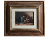 Romano Cosci, Natura morta, oil on panel