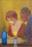 Alberto Sughi, Coppia al bar