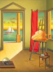 Antonio Nunziante, Atelier del sogno, 2003, Oil on canvas