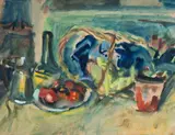 Emilio Vedova, Senza titolo (Natura morta)
