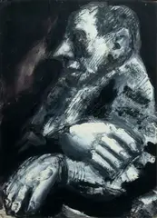 Personaggio by Mario Sironi, 1940, Tempera and pencil on paper, offered May 2026