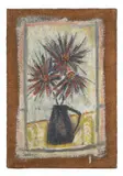 Salvatore Emblema, Untitled, Oil on juta