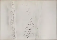 Impronte by Agostino Bonalumi, 1960, Mixed media on paper (canvas), offered May 2026