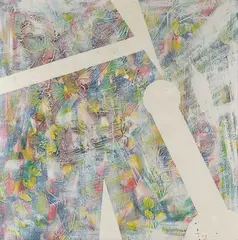 Maurizio Cannavacciuolo, Art council, 1985, Mixed media on cardboard