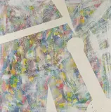 Maurizio Cannavacciuolo, Art council, 1985, Mixed media on cardboard