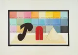 Lucio Del Pezzo, Les couleurs