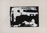 Mario Schifano, Signorina Barbara Posta, Enamel