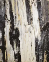 Giovanni Frangi, Cascata, 2007, Oil on canvas