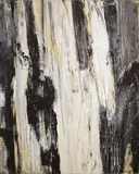 Giovanni Frangi, Cascata, 2007, Oil on canvas