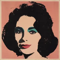 Andy Warhol, Liz, 1964, Offset lithography printed in color