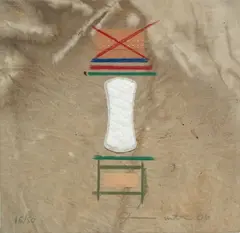 Senza titolo by Hermann Nitsch, 2006, Applications, offered May 2026